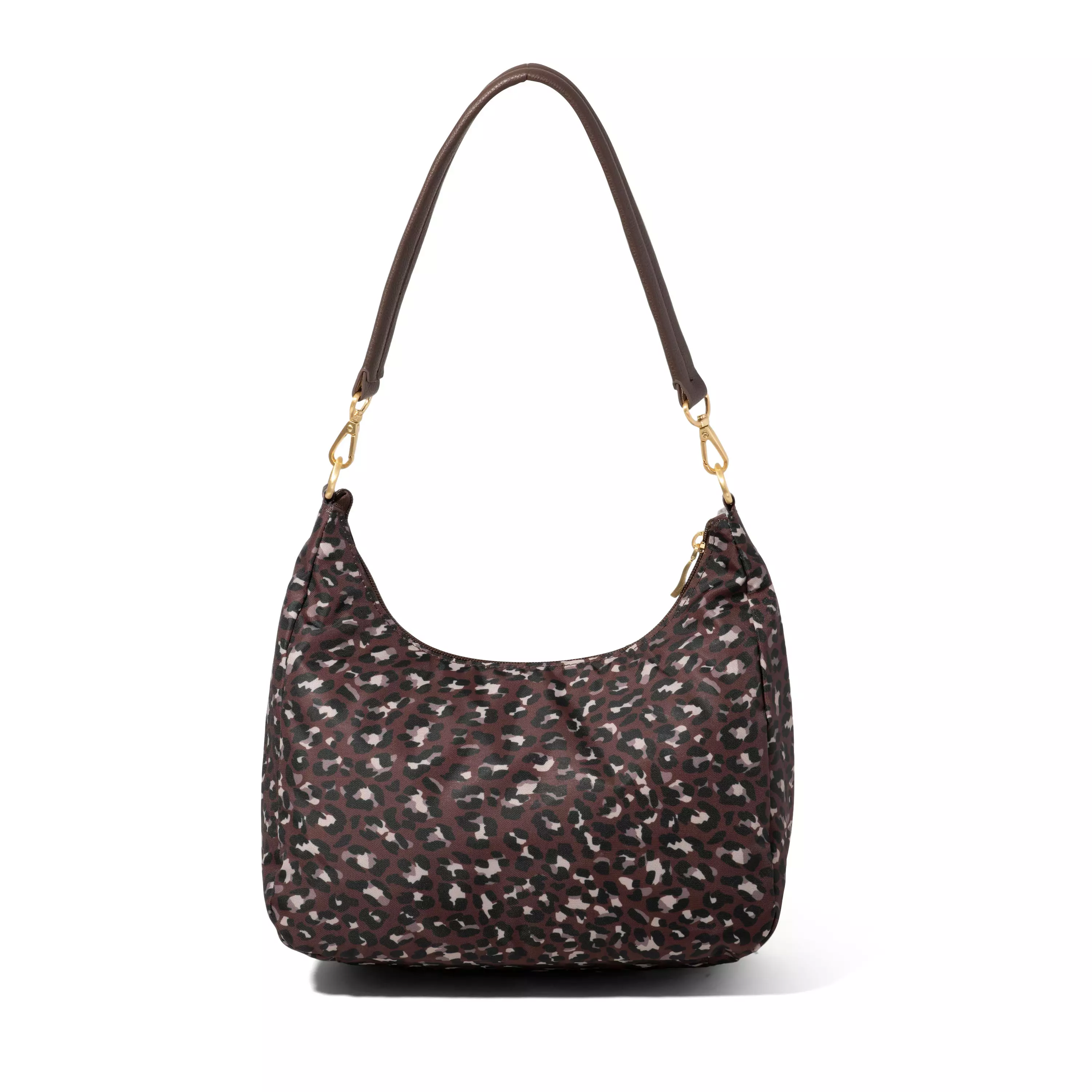 Coastal Flip Lock Half Moon Bag