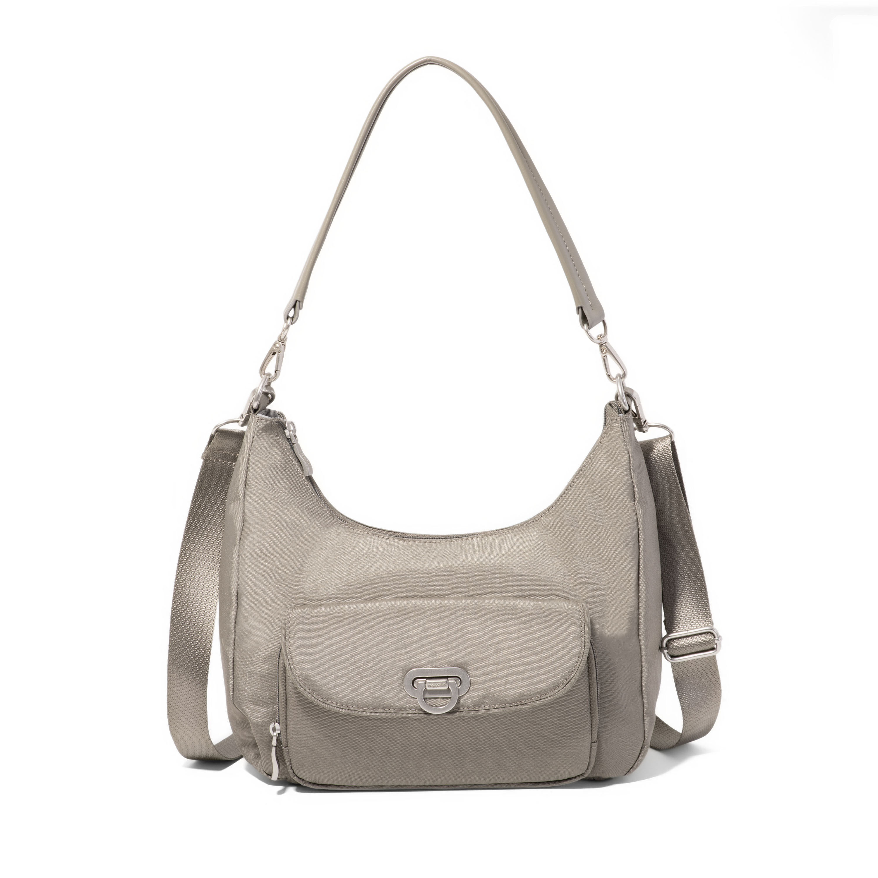 Coastal Flip Lock Half Moon Bag