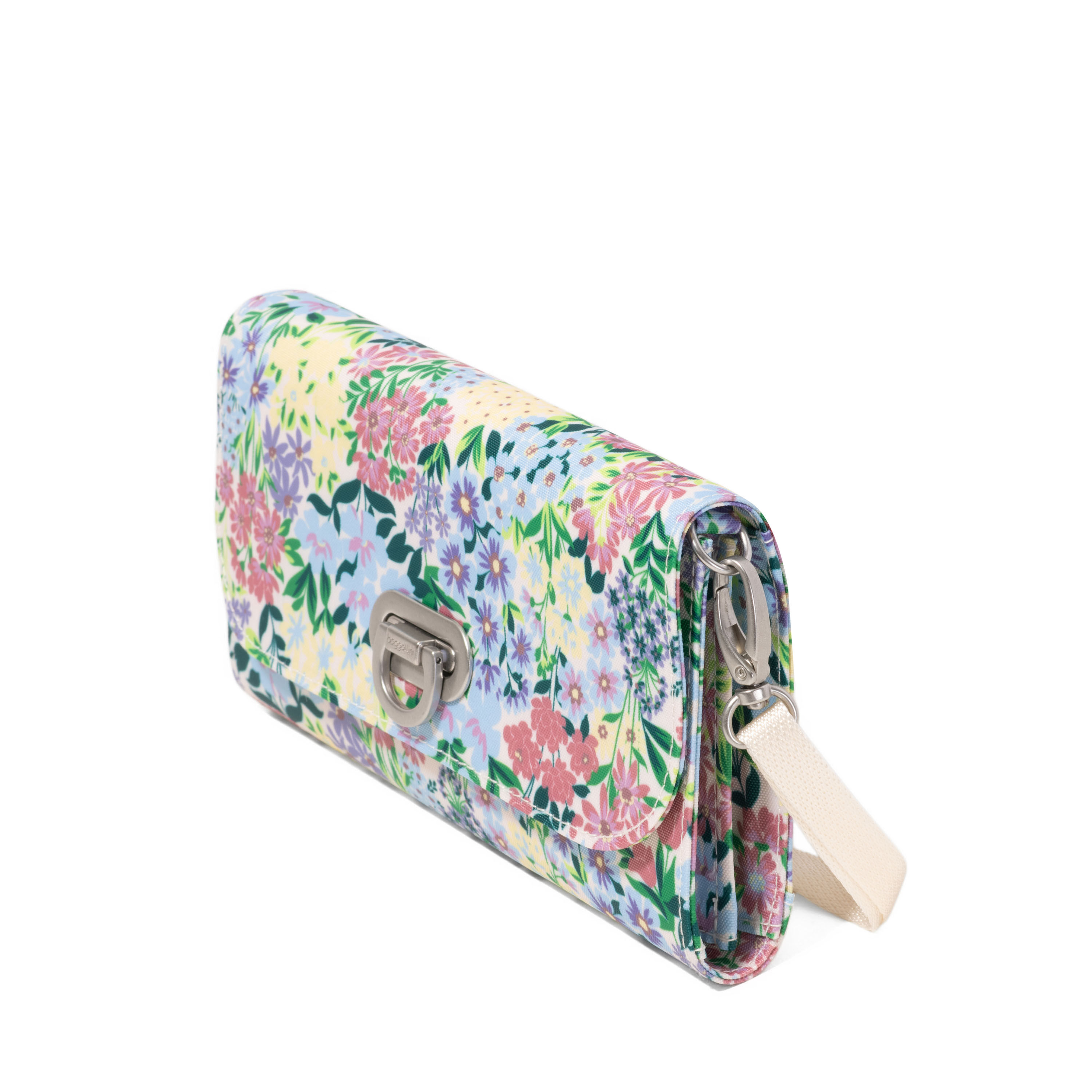 Coastal Flip Lock RFID Phone Wallet Crossbody