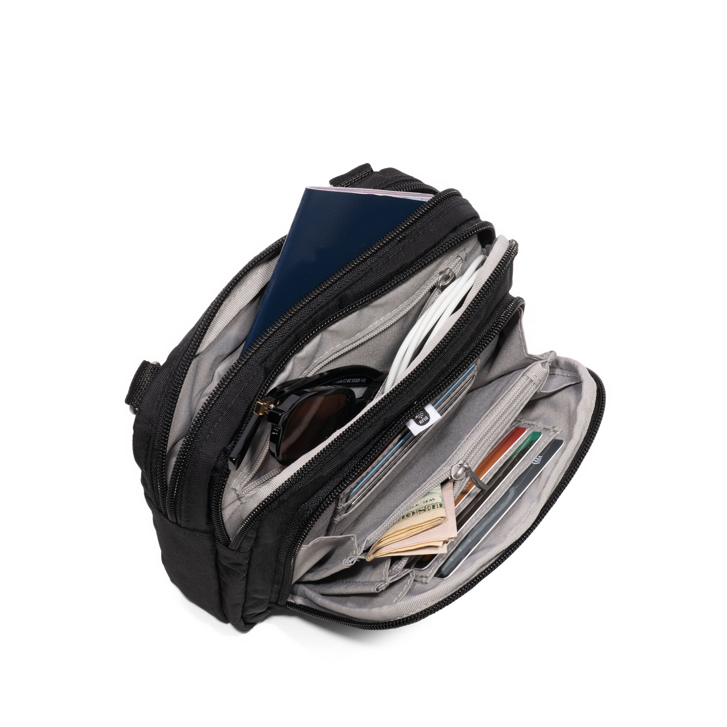 EMF Blocking Pocket - Trifecta Crossbody