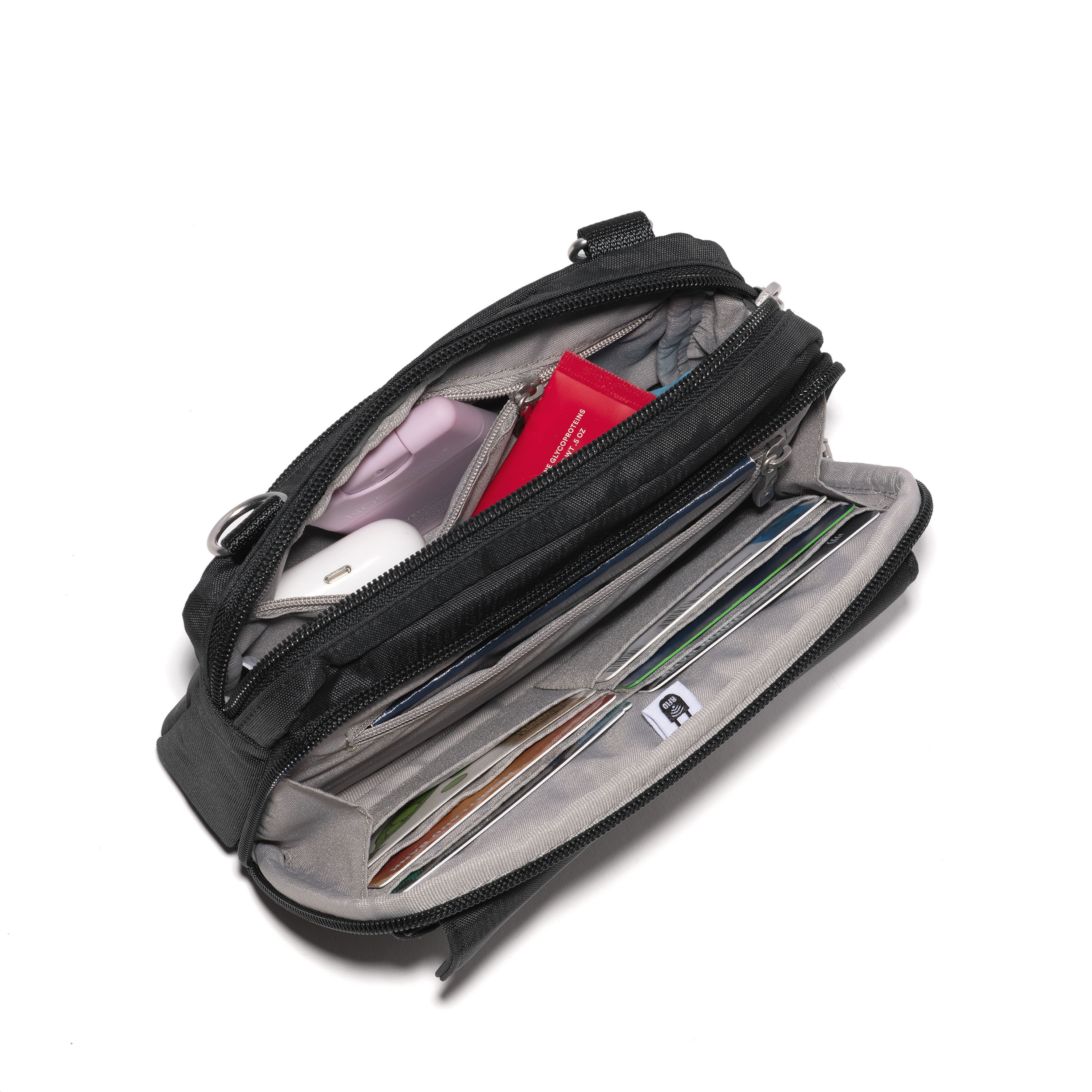 Modern Everywhere Double Zip Crossbody