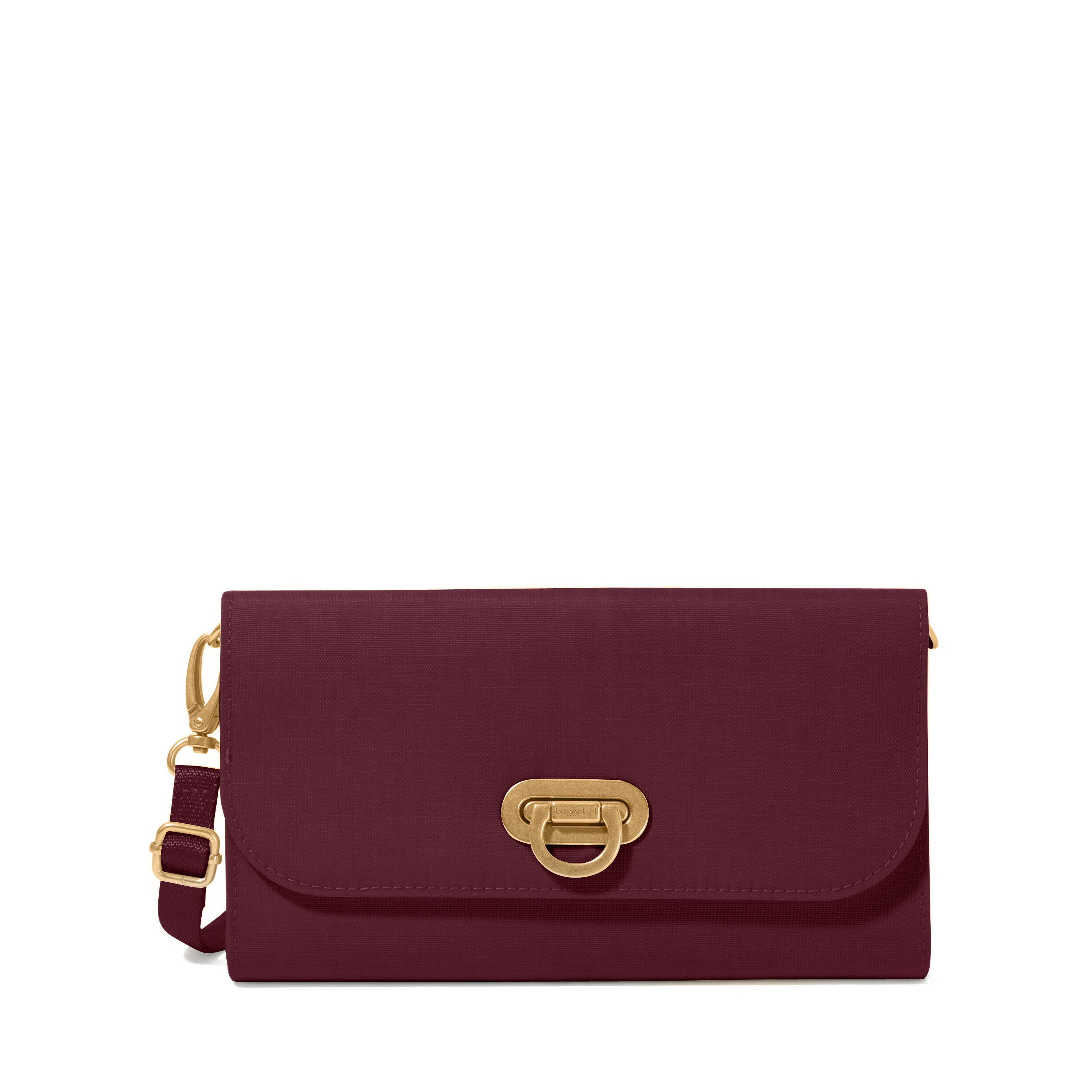 Coastal Flip Lock RFID Phone Wallet Crossbody