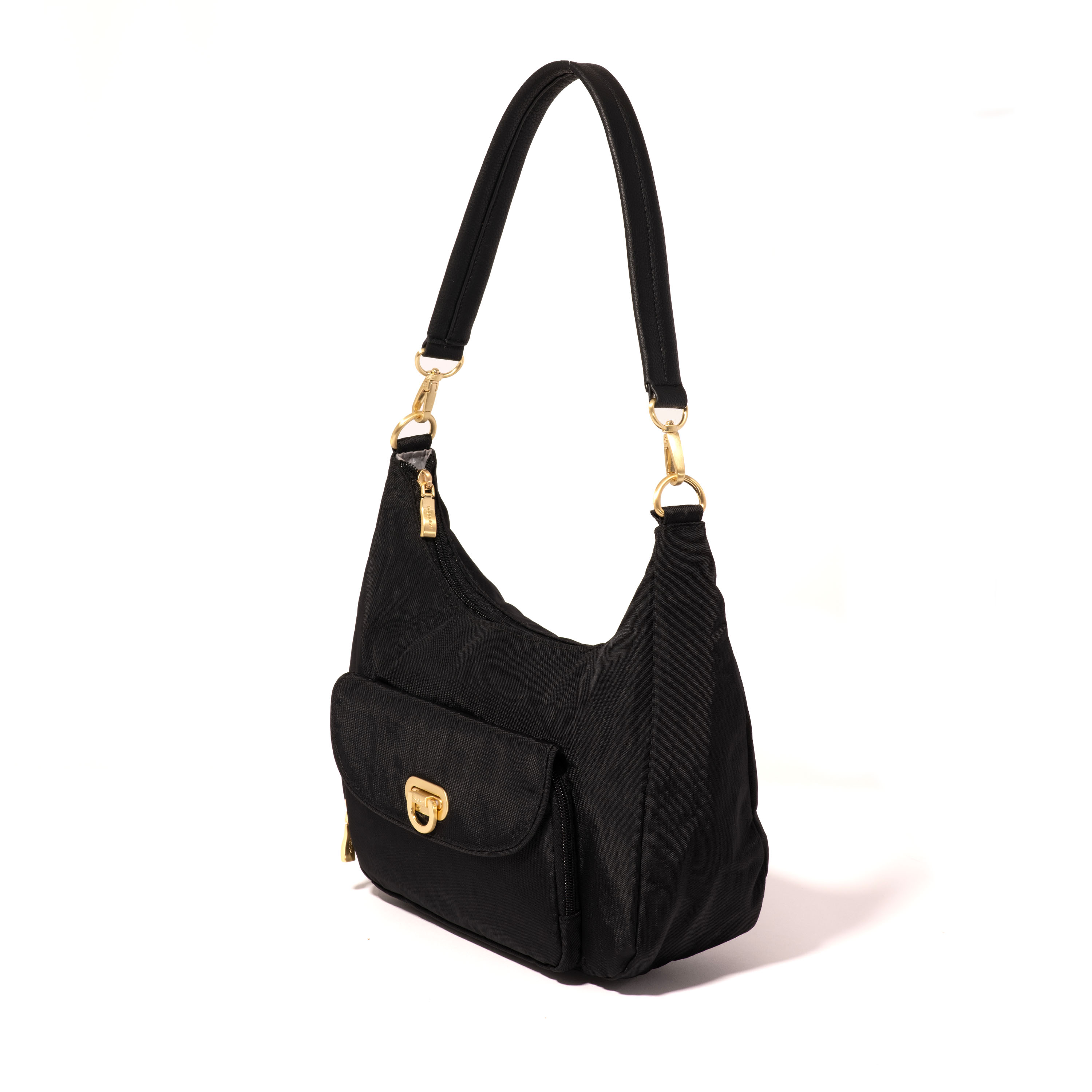 Coastal Flip Lock Half Moon Bag