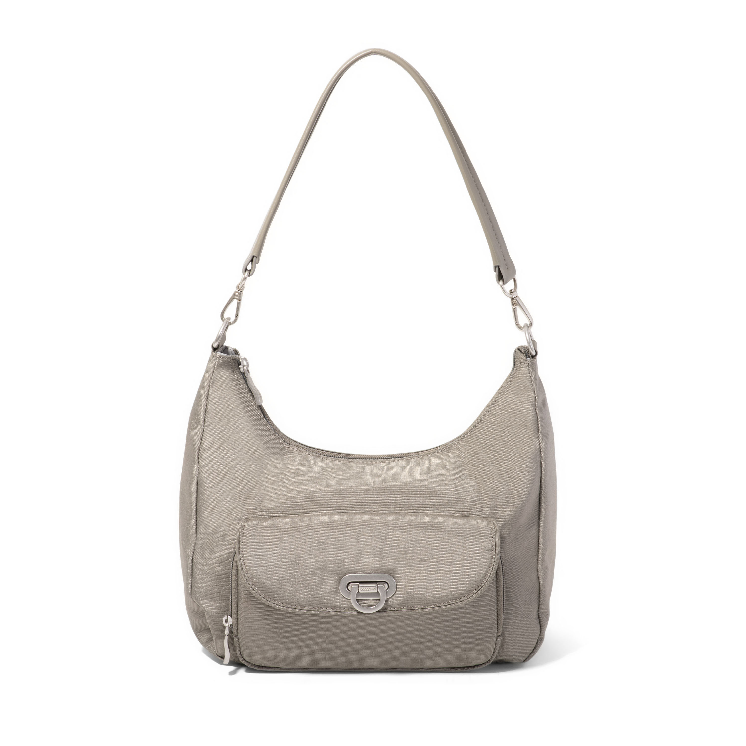 Coastal Flip Lock Half Moon Bag