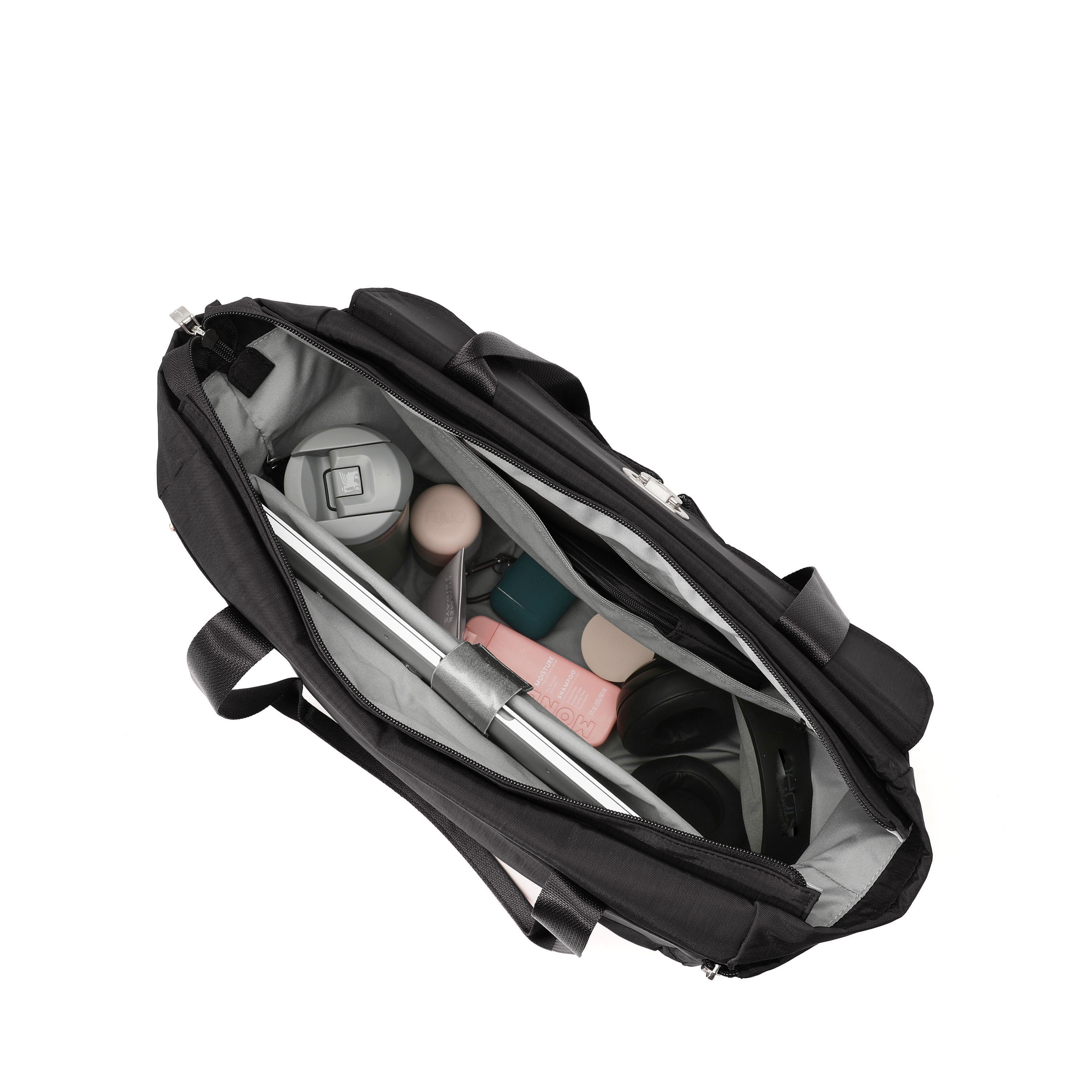 Coastal Flip Lock Tote