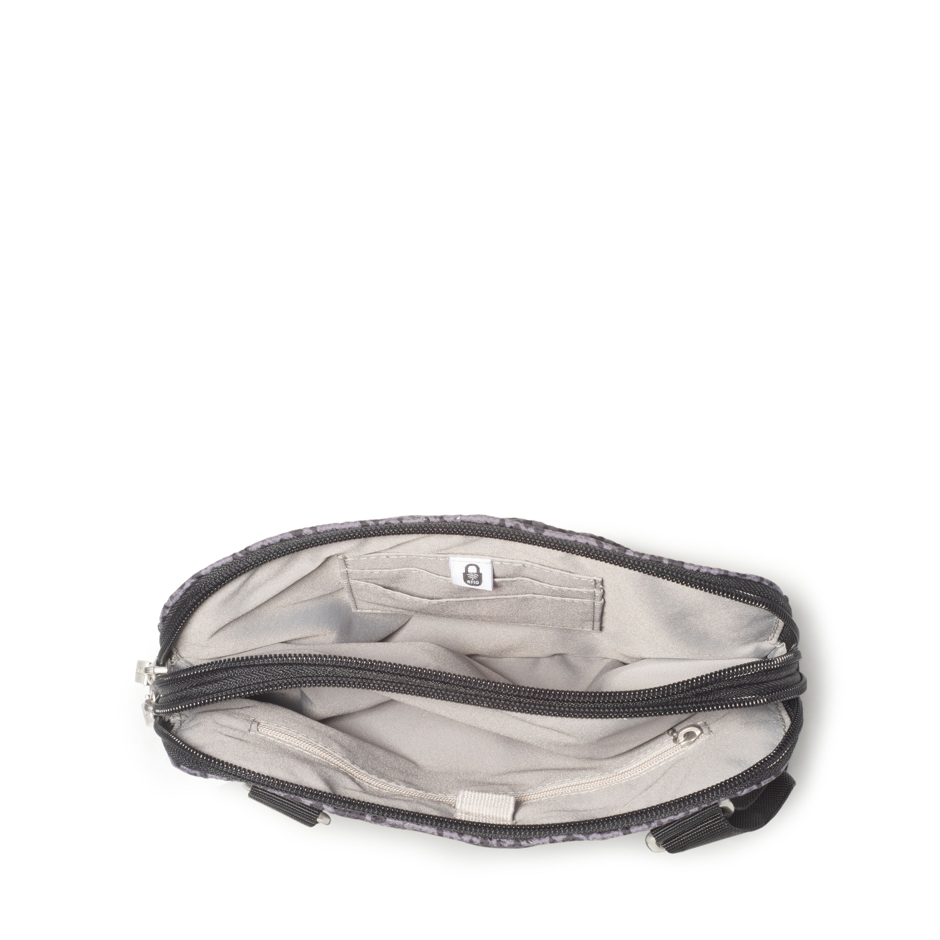 Quilted Double Zip Anytime Crossbody