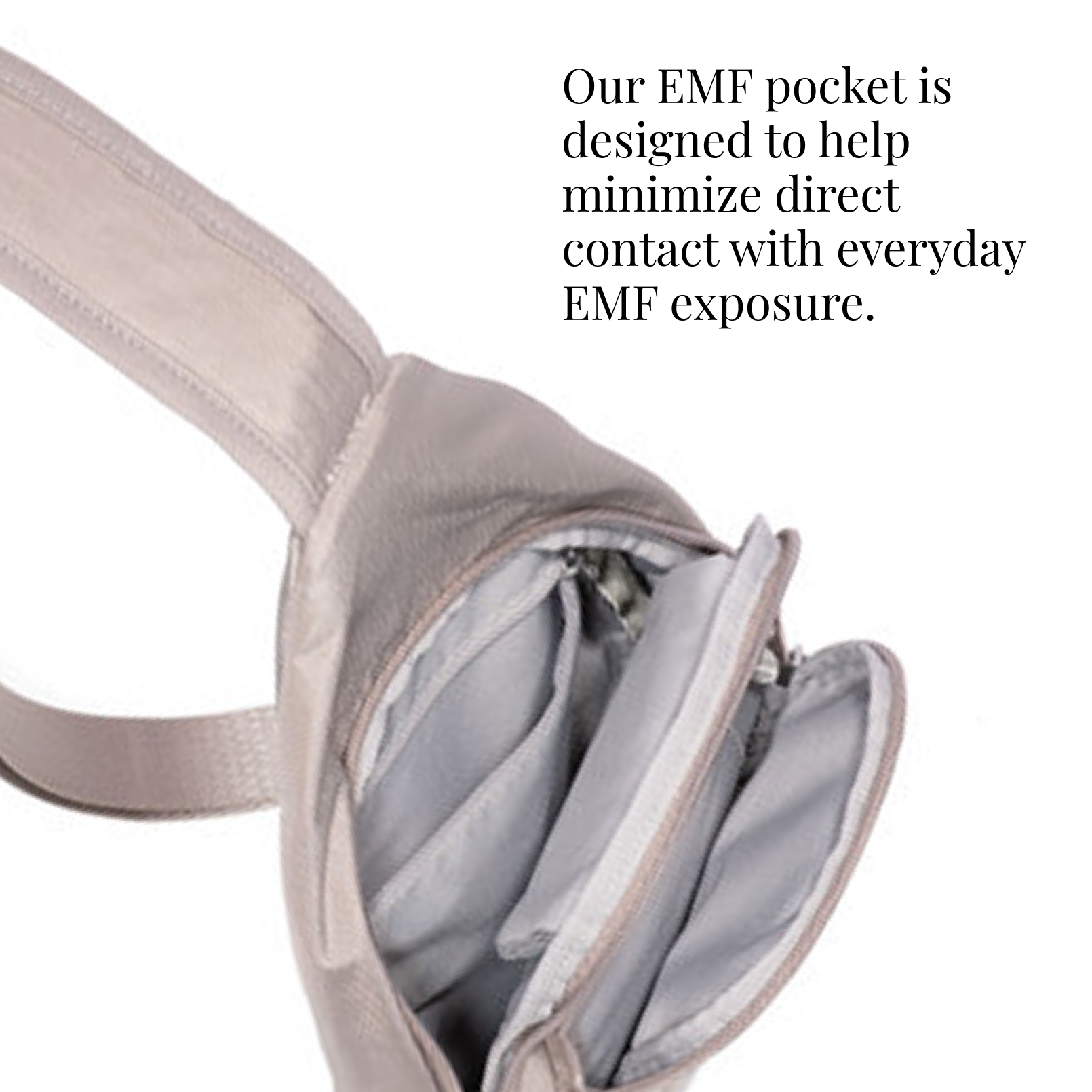 EMF Blocking Pocket - Modern Everywhere Sling