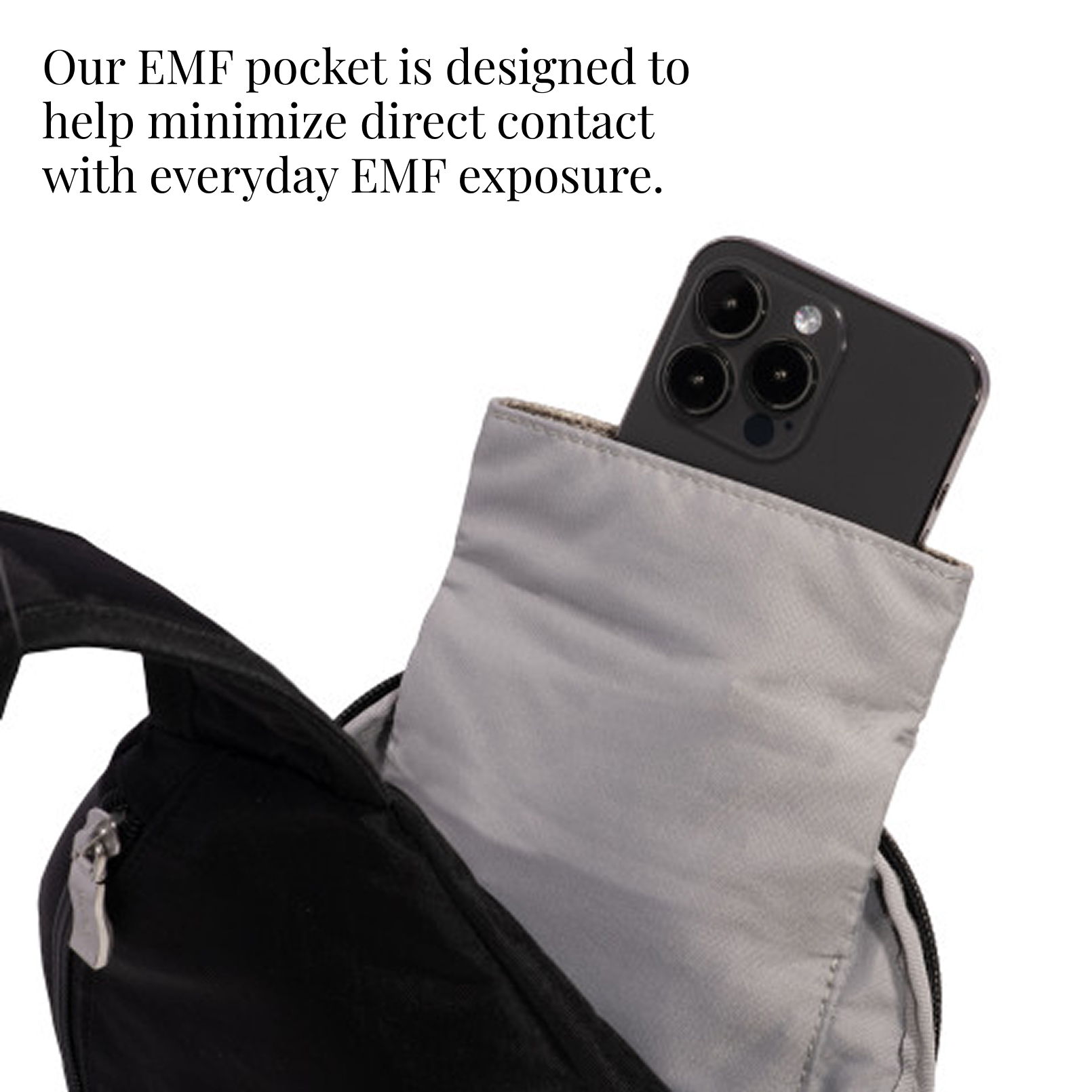 EMF Blocking Pocket - Modern Everywhere Sling