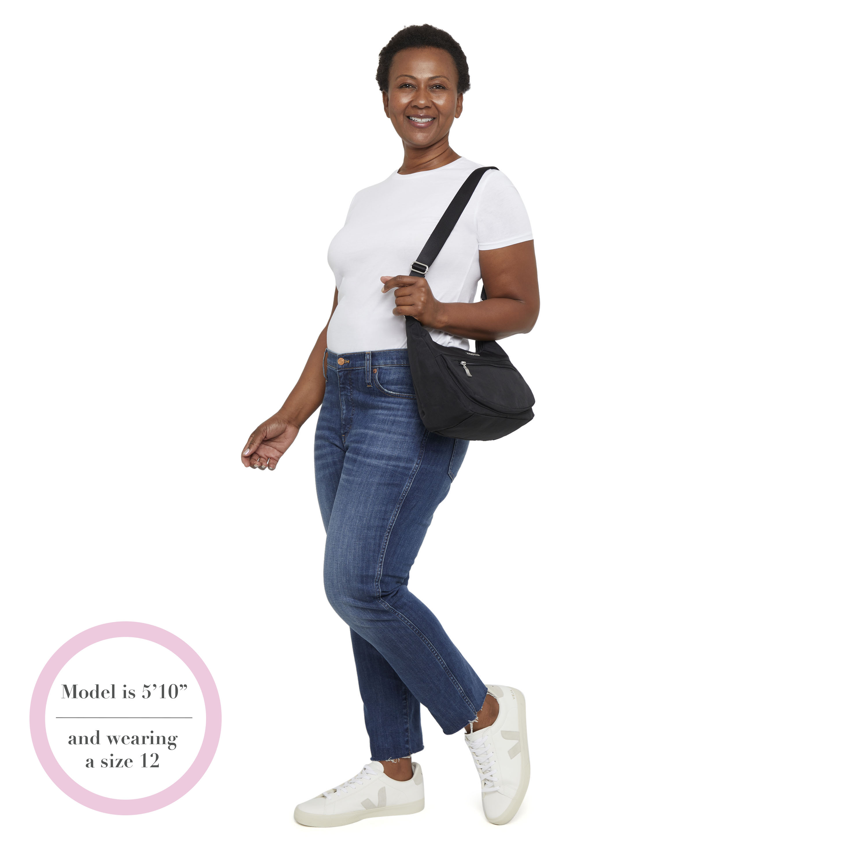 True Classic Pocket Half Moon Bag