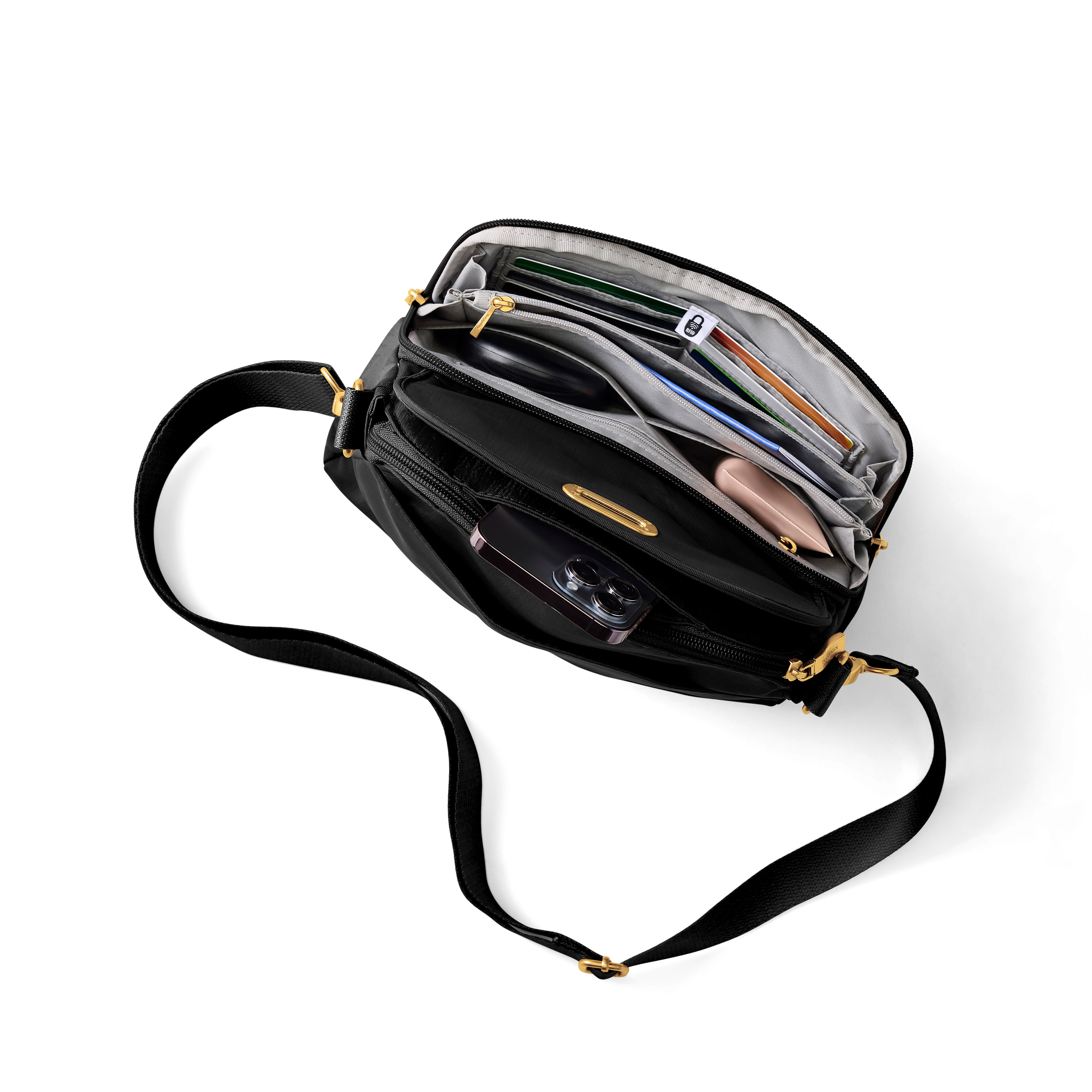 Coastal Flip Lock Crossbody