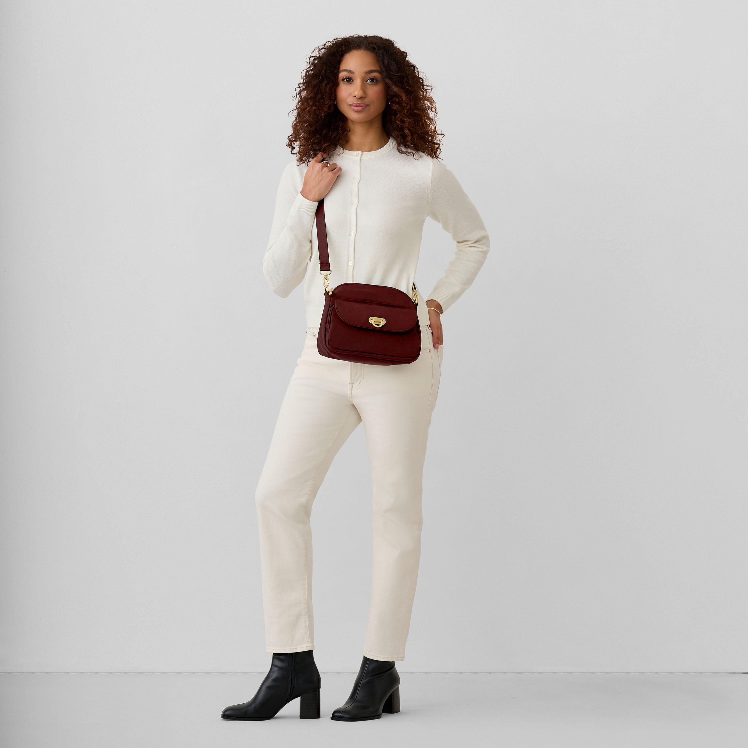 Coastal Flip Lock Crossbody