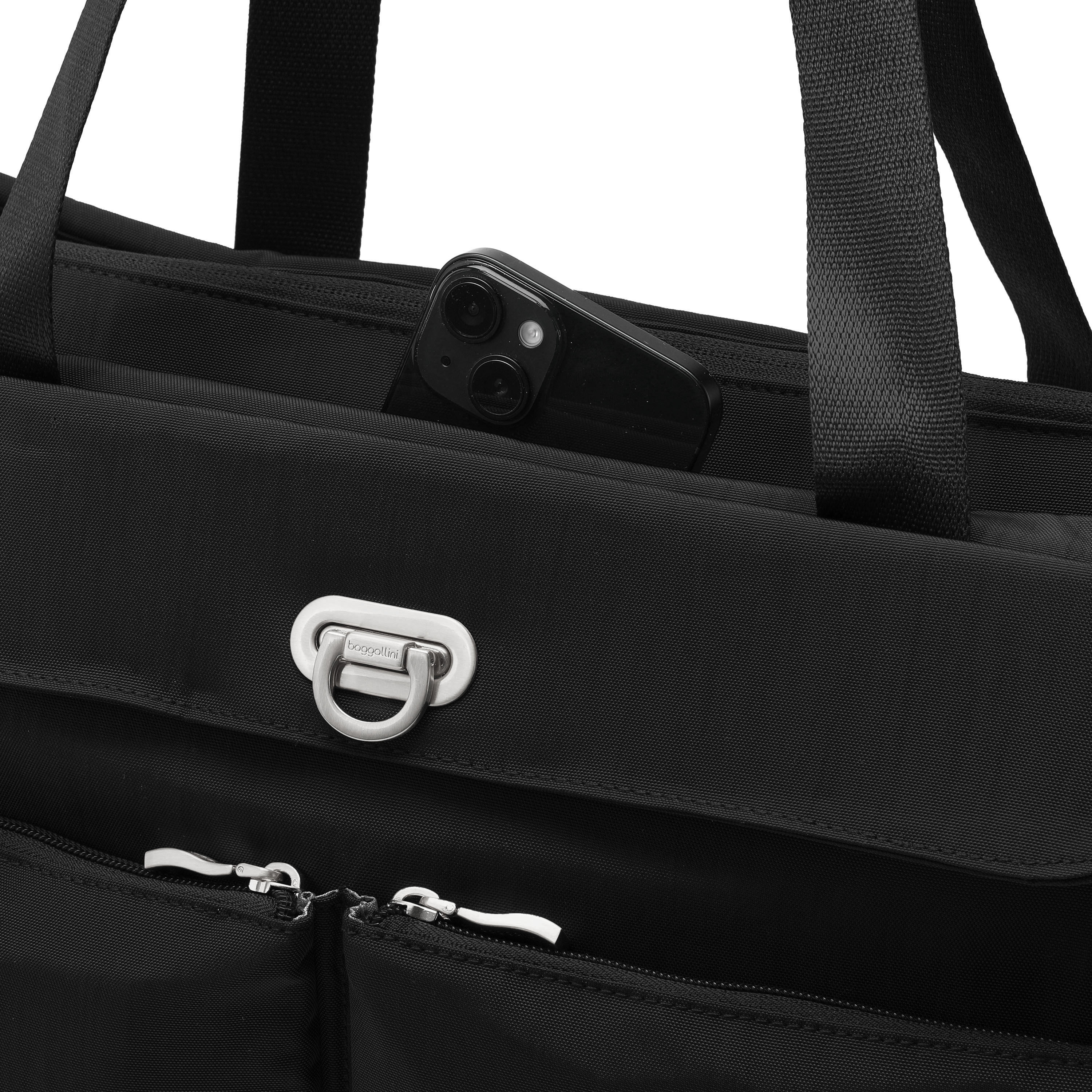 Coastal Flip Lock Tote