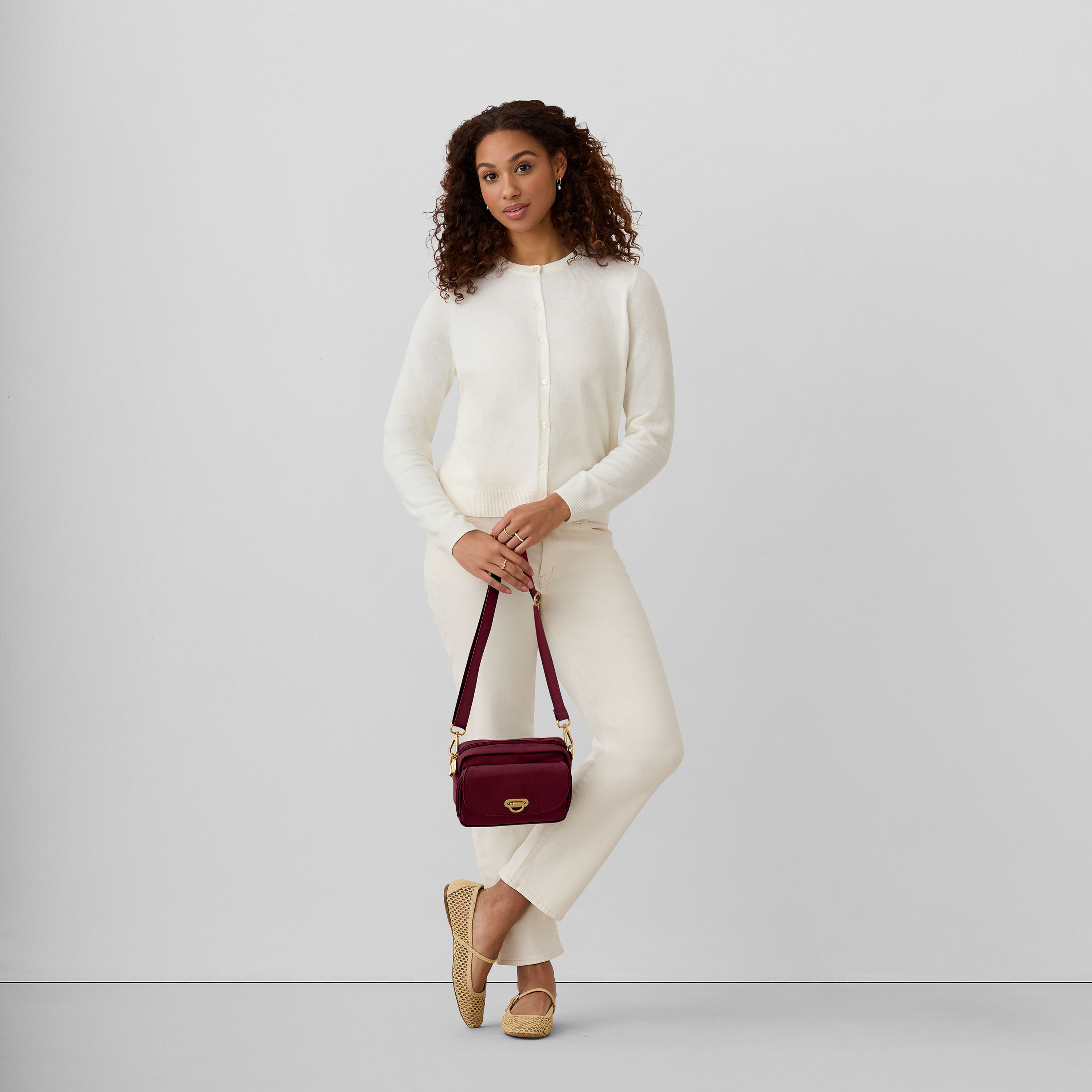 Coastal Flip Lock Camera Bag Crossbody