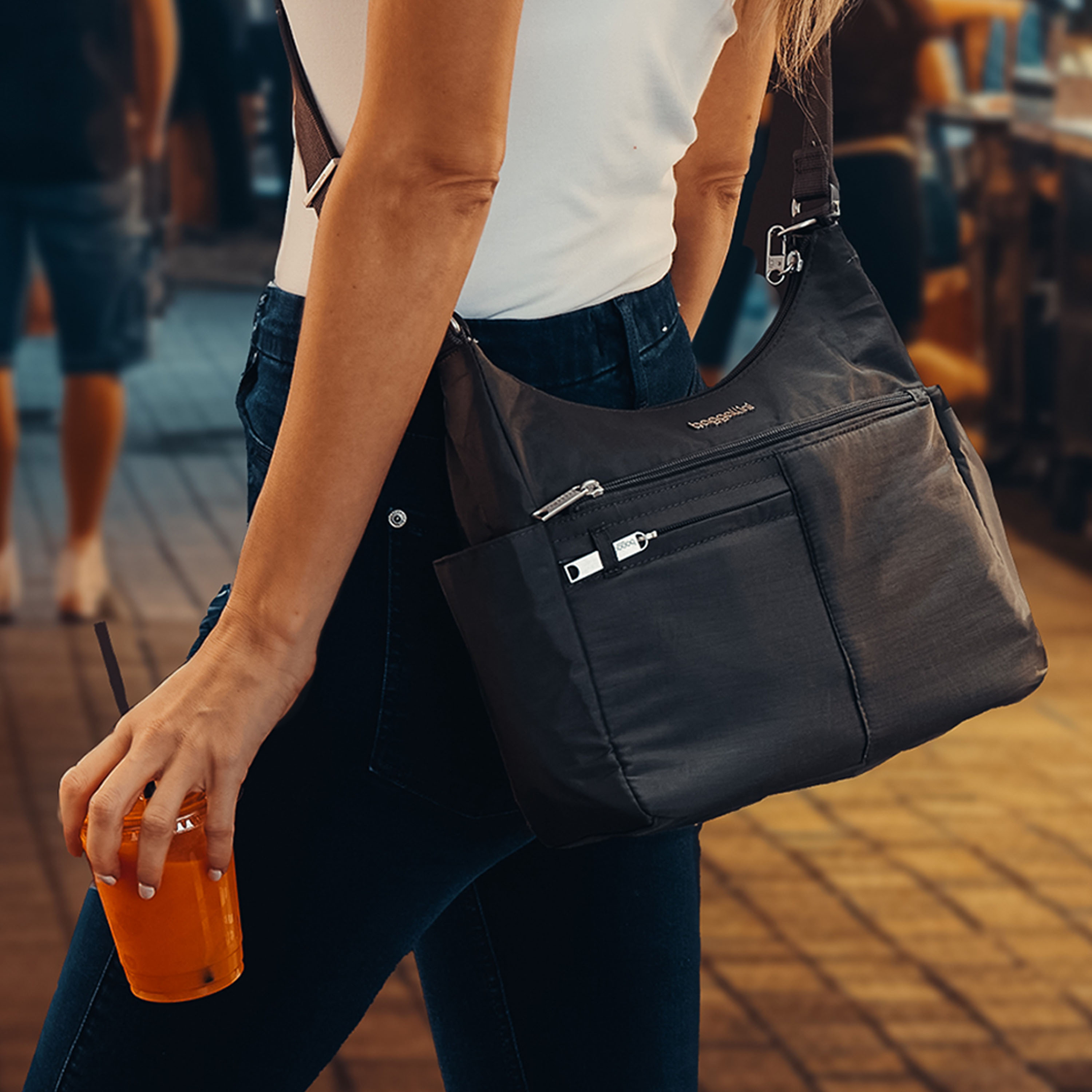 Securtex® Classic Anti-Theft Free Time Crossbody Bag