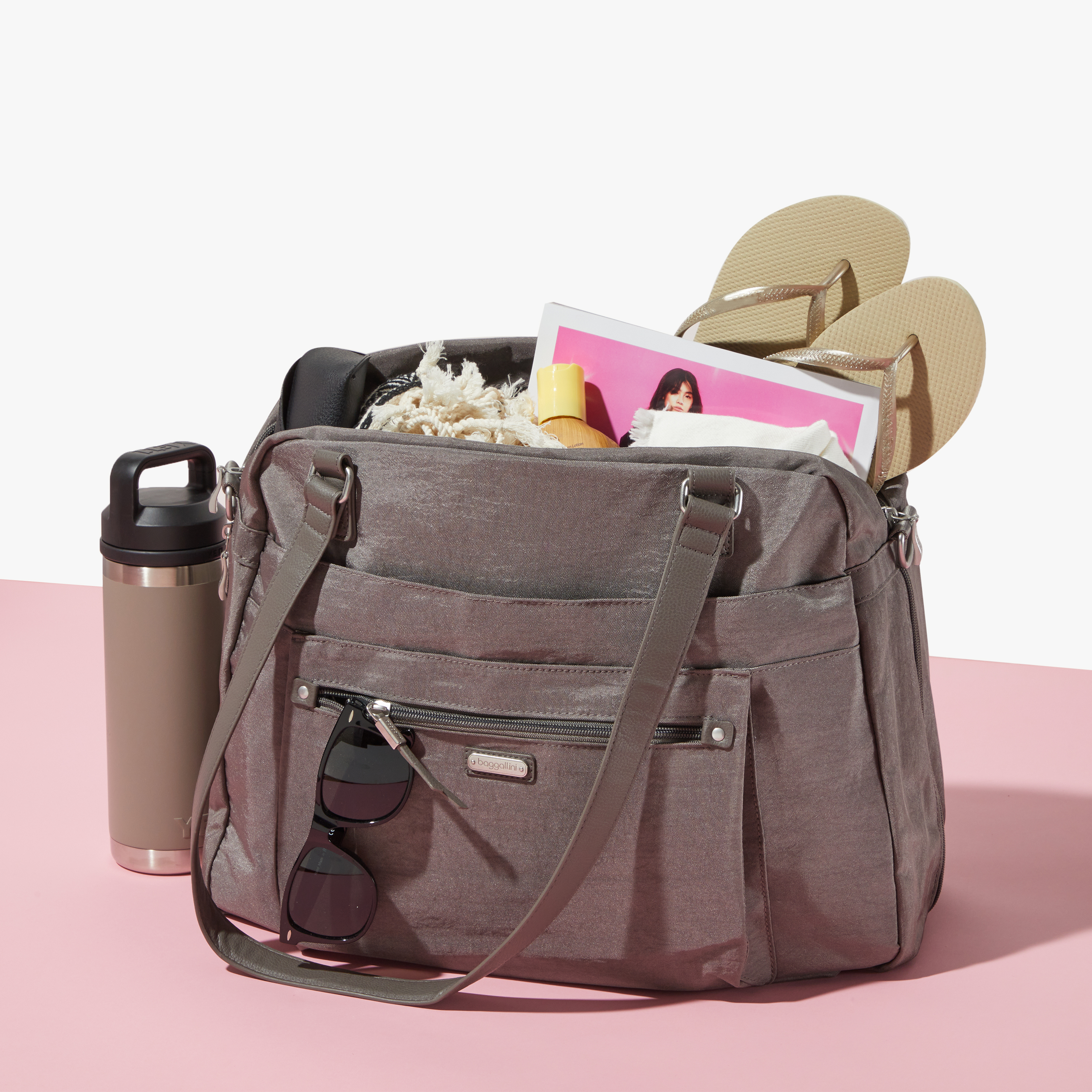 True Classic Overnight Expandable Laptop Tote