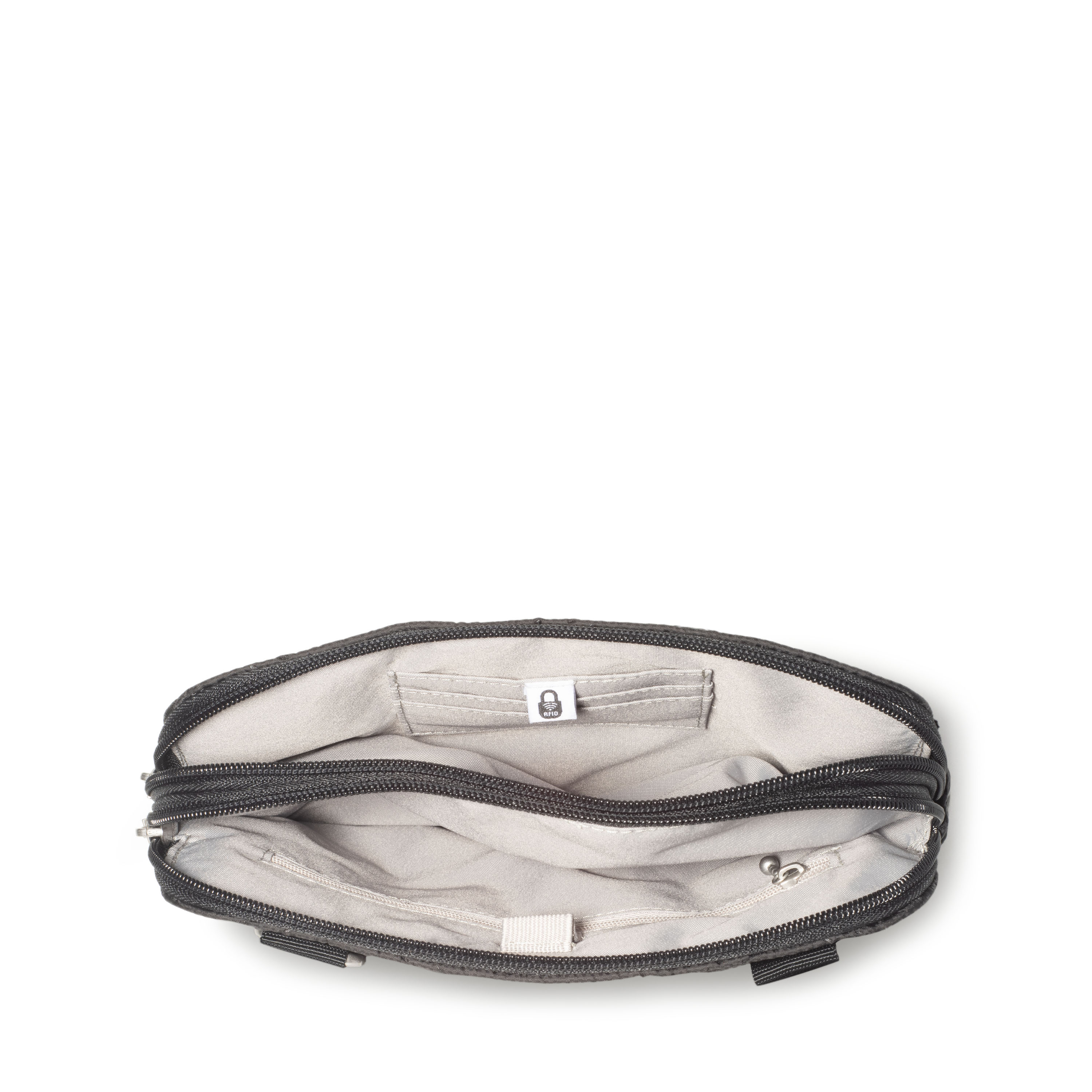 Quilted Double Zip Anytime Crossbody