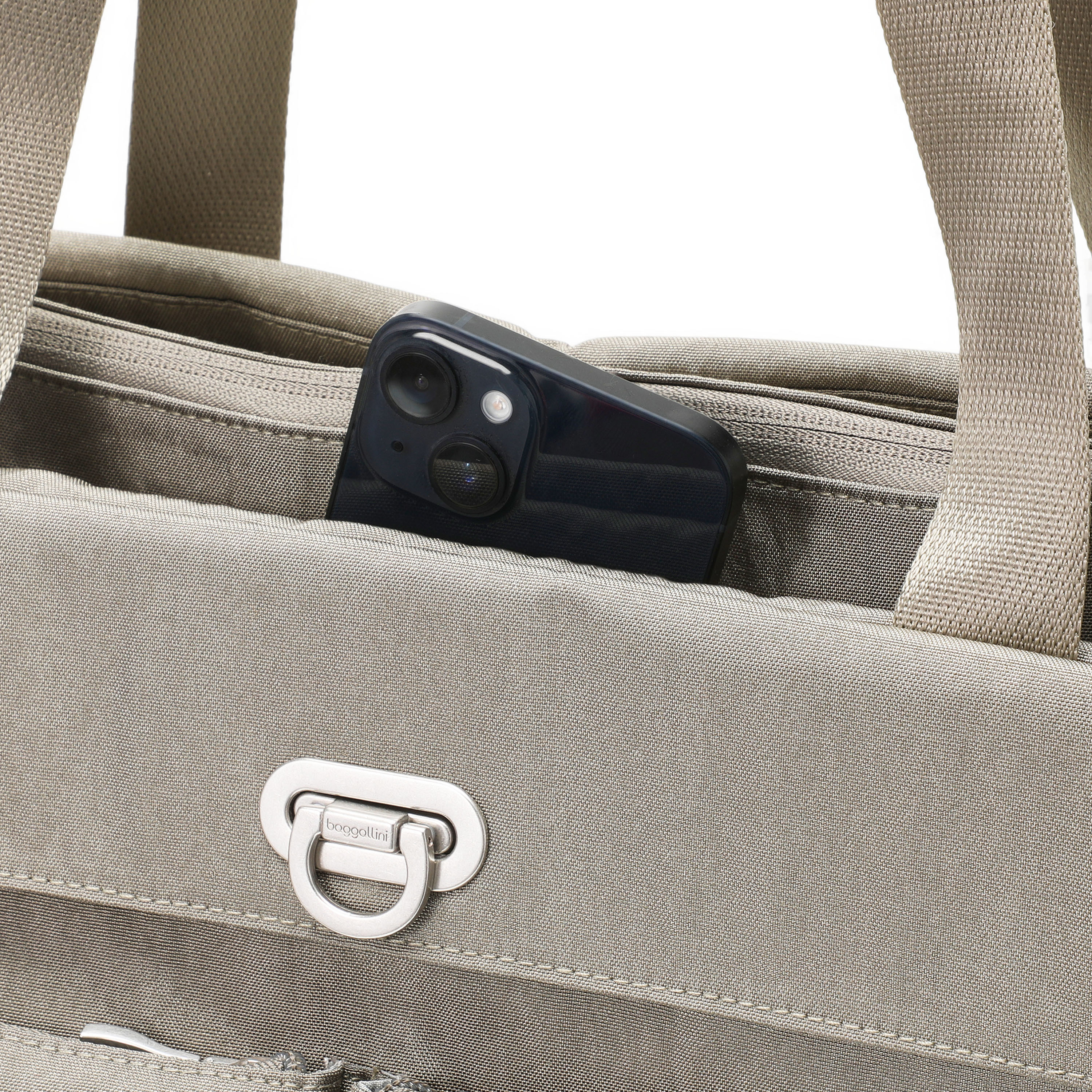 Coastal Flip Lock Tote