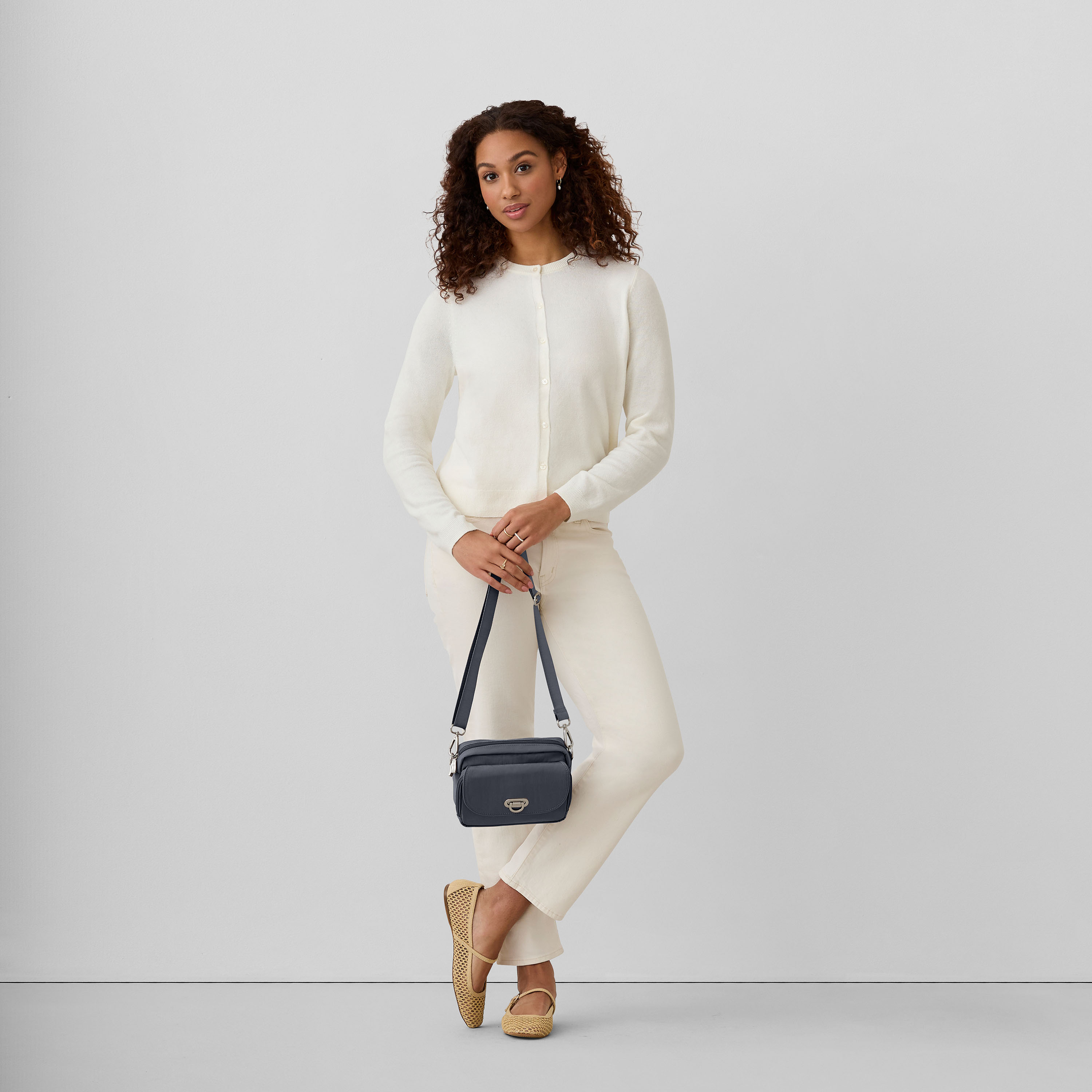 Coastal Flip Lock Camera Bag Crossbody