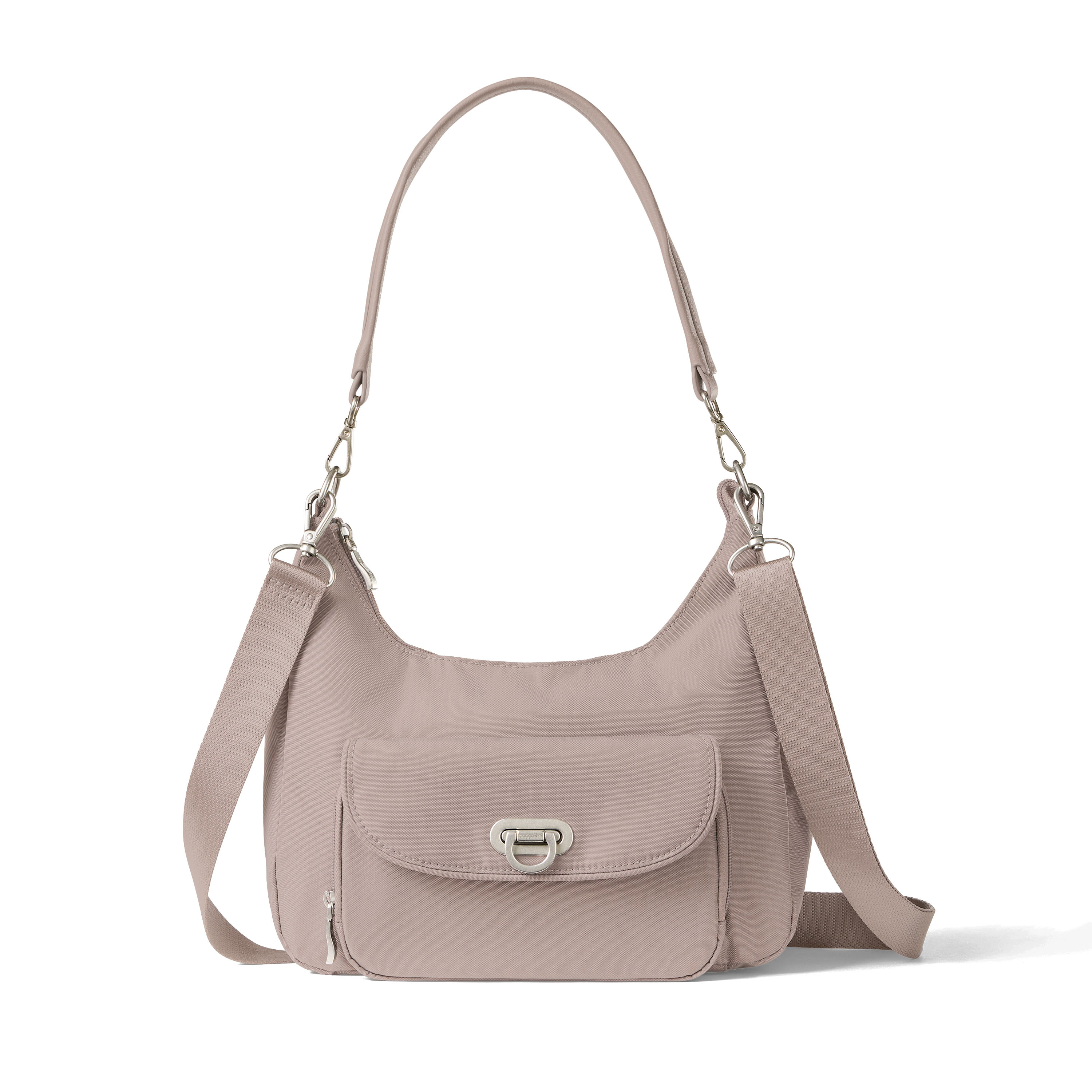 Coastal Flip Lock Half Moon Bag
