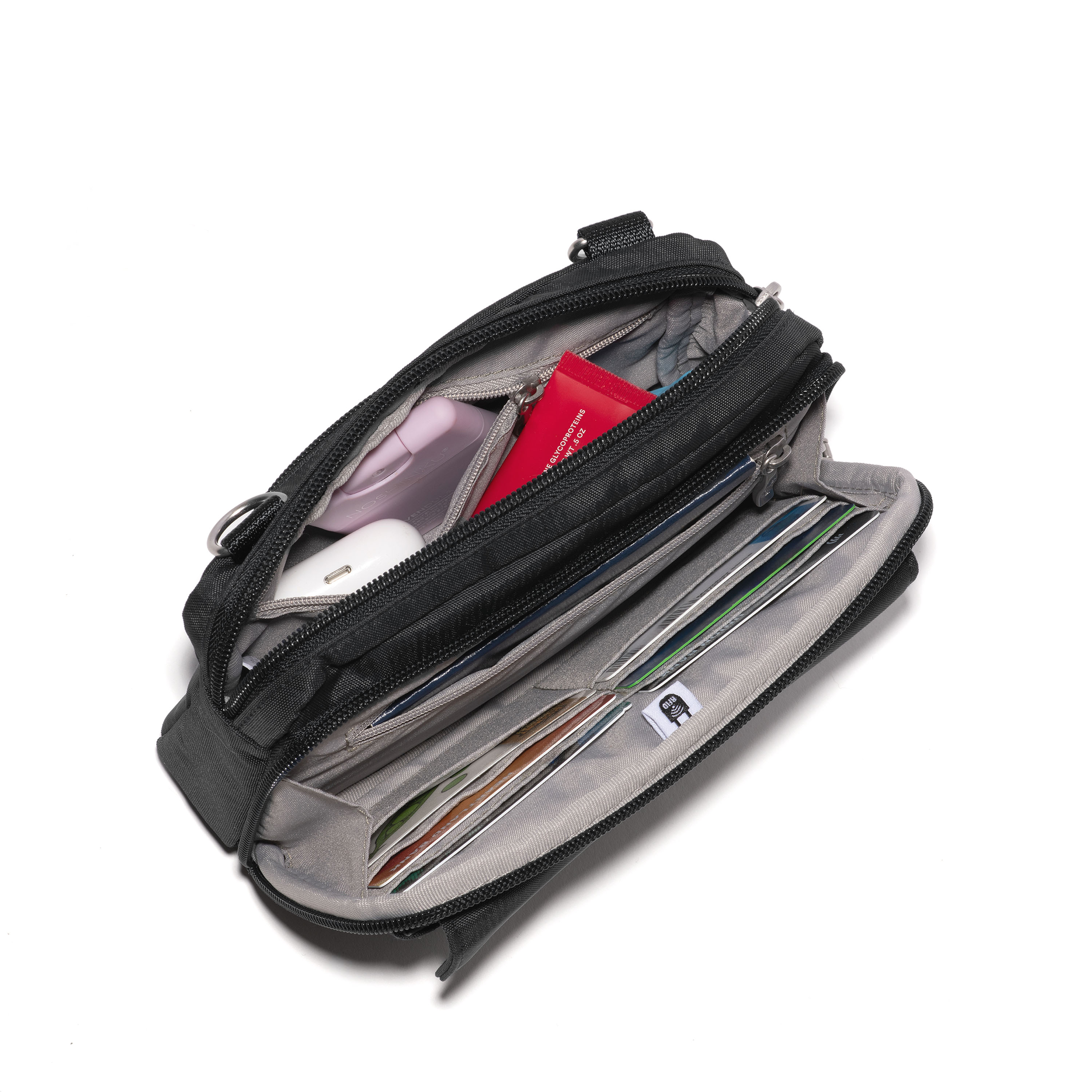 Modern Everywhere Double Zip Crossbody